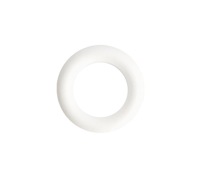 Wreath plastic 25x25x4cm