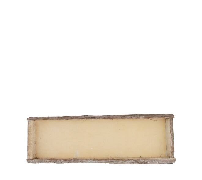 Plateau rectangulaire - Eorce - 58x19x4 cm - Naturel