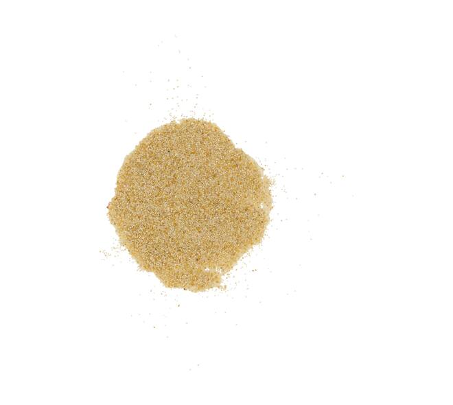 Sand 0,5mm 600gr nature 7x7x13cm - White