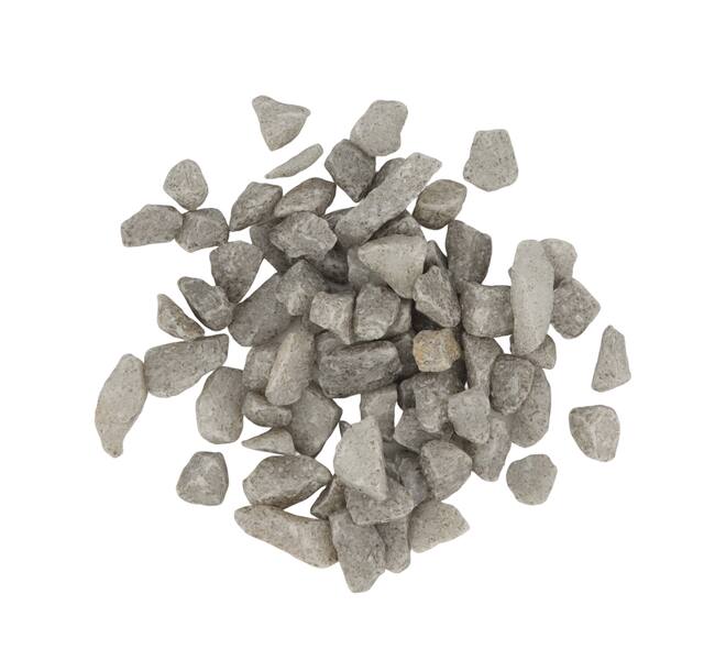 Rocks 9-13mm 600gr nature 7x7x13cm - Grey
