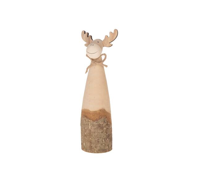Deer plywood 7.5x6x25.5cm