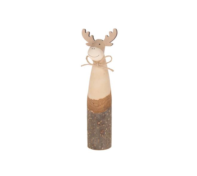 Deer plywood 6x4.5x19.3cm - Natural