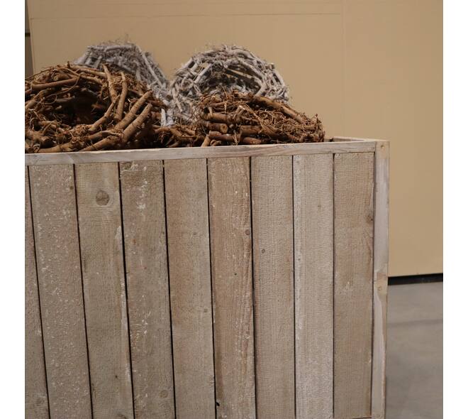 Display crate wood 60x80x70cm
