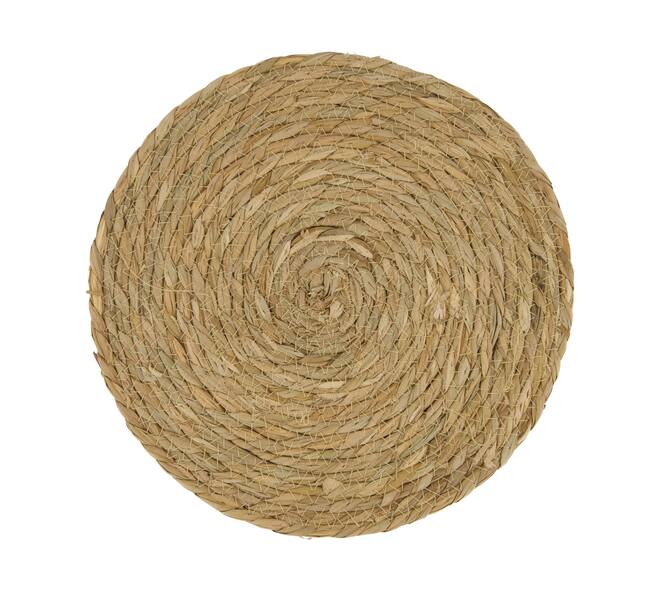 Placemat grass 30x30x0.5cm - Natural