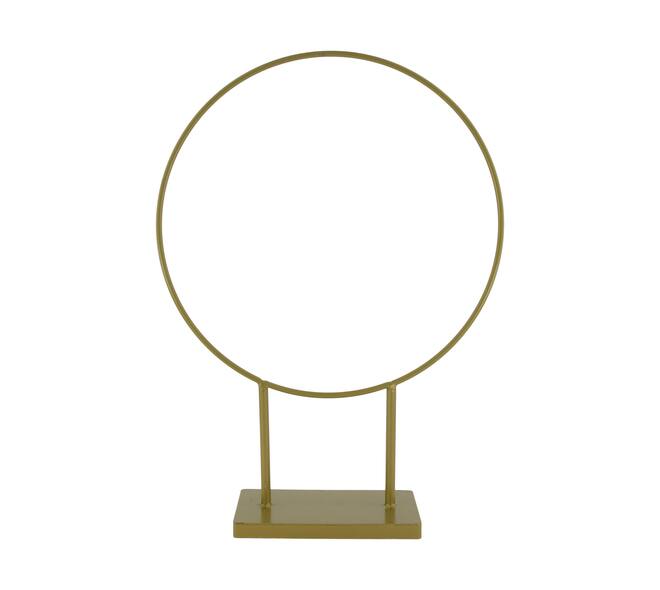 Statue ring metal 28x8x38.5cm