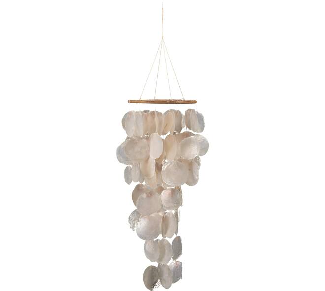 Mobile capiz 28x70cm - Purple