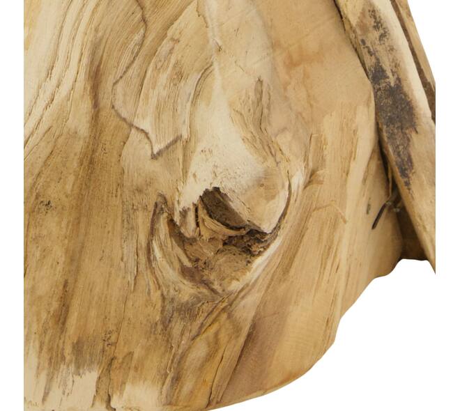 Root driftwood with candle holder 17x17x23.5cm - Natural