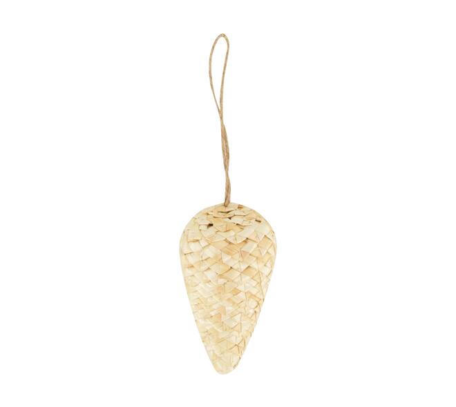 Hanger cone grass 5x5x9cm - Natural