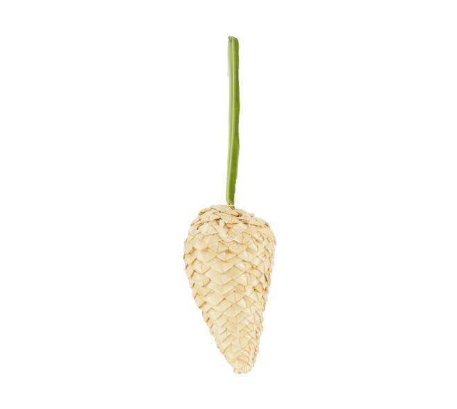 Hanger cone grass 6x6x12cm - Natural