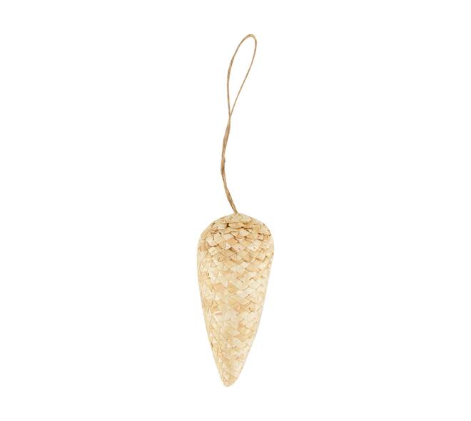 Hanger cone grass 7x7x17cm