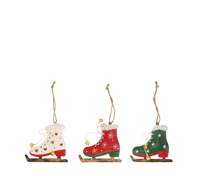 Hanger iceskate metal 10x8.5x1.4cm A/3