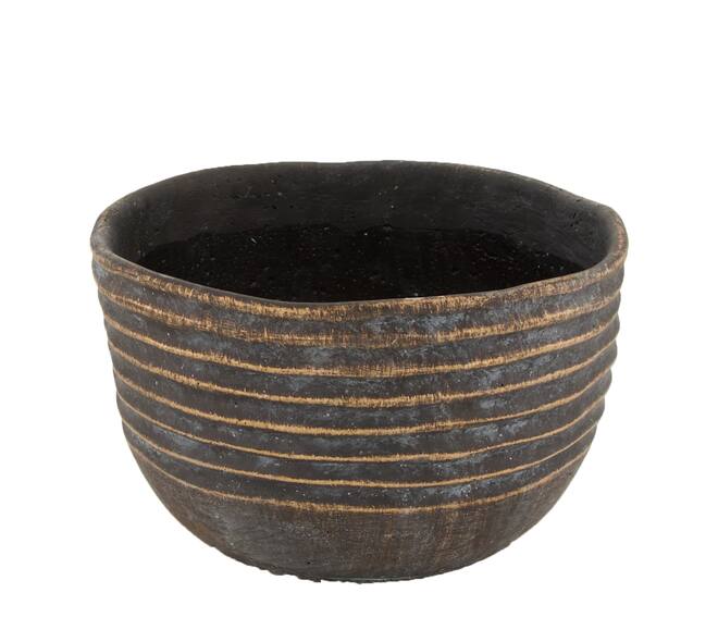 Planter cement Ø20x12cm