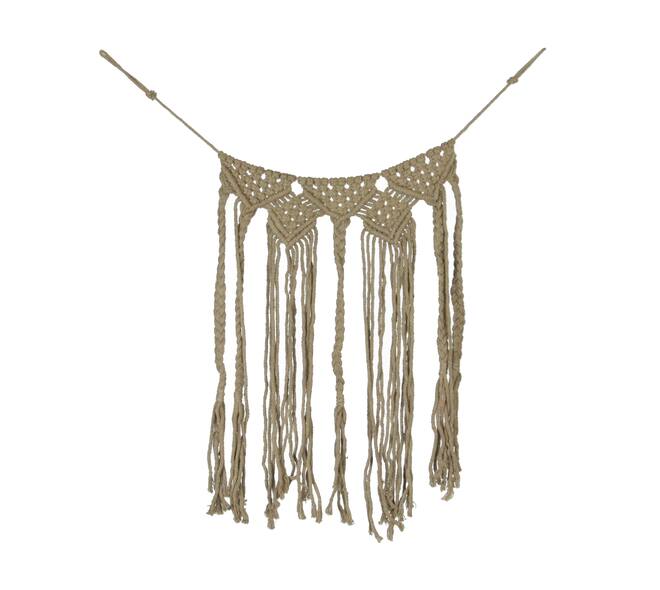 Hanger macrame fabric 78x38x2cm