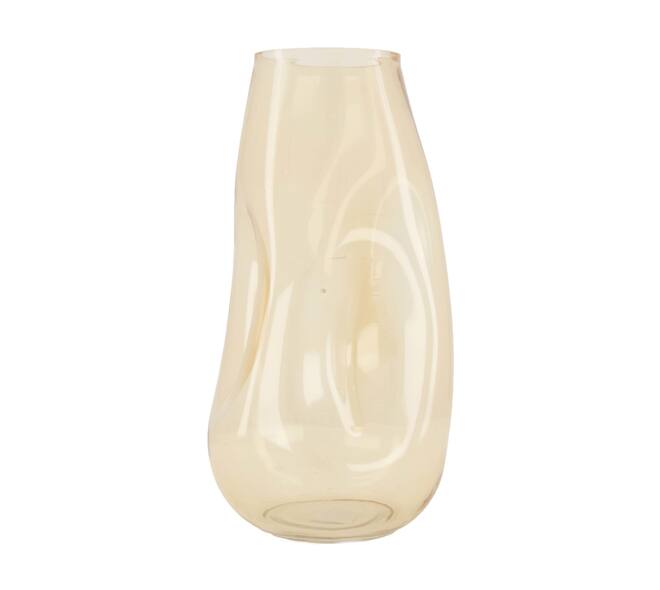 Vase glass 15x30cm - Wit