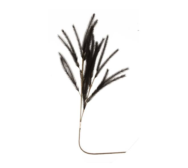 Branch plume artificial 108x10x5cm - Black