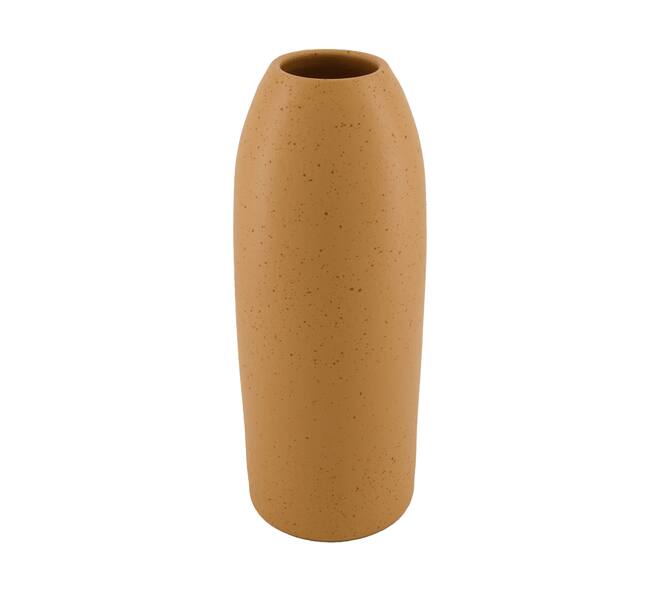 Vase ceramic 12x32cm - Yellow