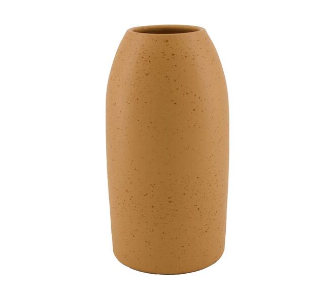 Vase ceramic 12x24cm - Yellow