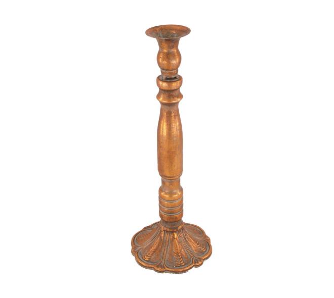 Dinnercandle holder metal Ø11x29cm