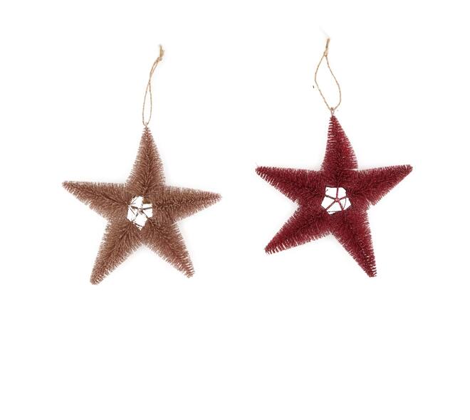 Hanger star plastic 20x5x20cm C/2