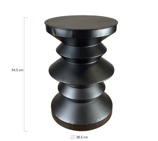 Side table metal 38.5x38.5x54.5cm