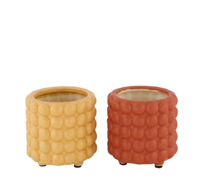 Planter ceramic 10x10x10cm C/2