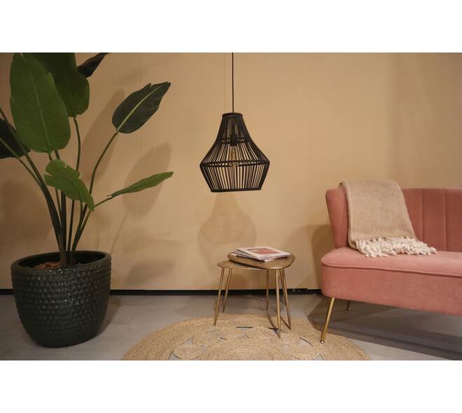 Ceiling light bamboo 38x38x42cm