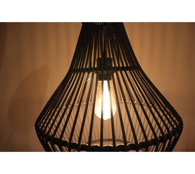 Ceiling light bamboo 38x38x42cm
