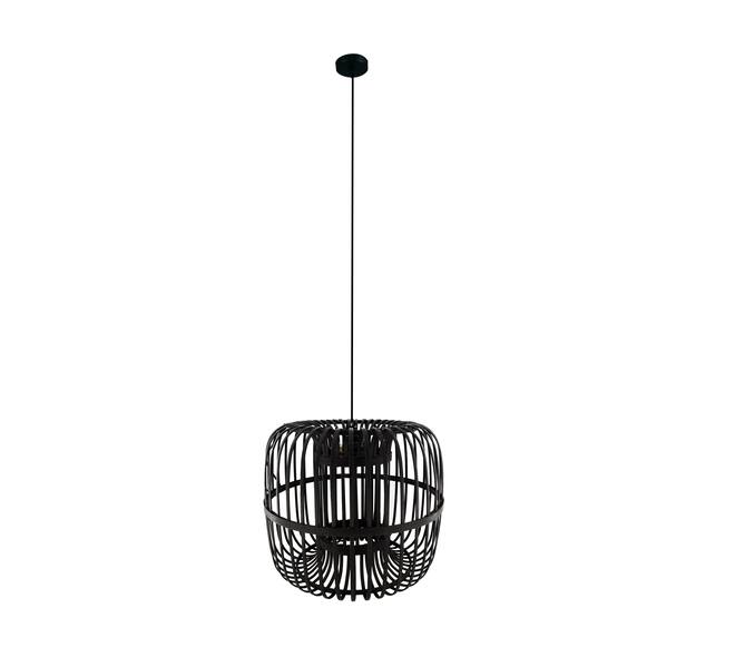 Ceiling light round bamboo 38x38x32cm