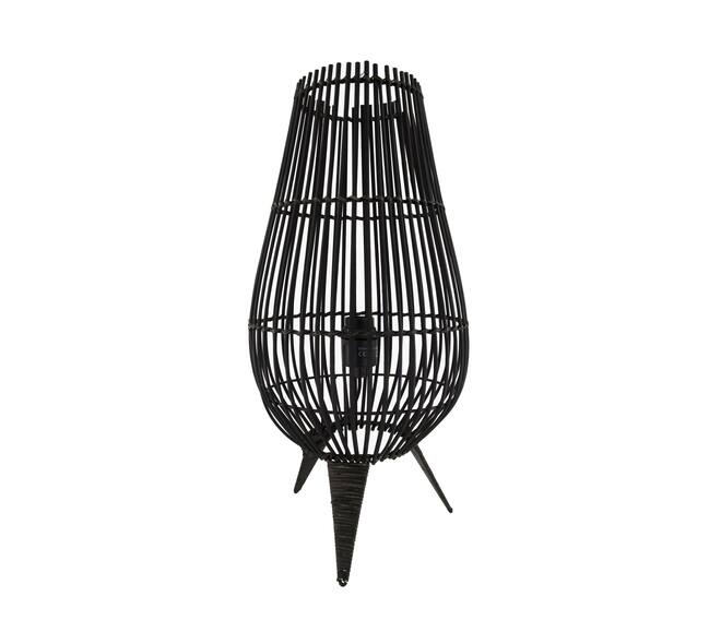 Floor lamp bamboo 28x28x58cm