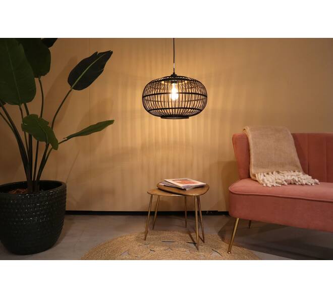 Ceiling light bamboo 46x46x28cm