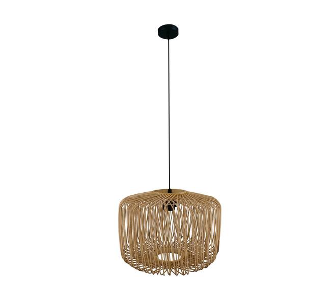 Ceiling light bamboo 46x46x34cm - Natural