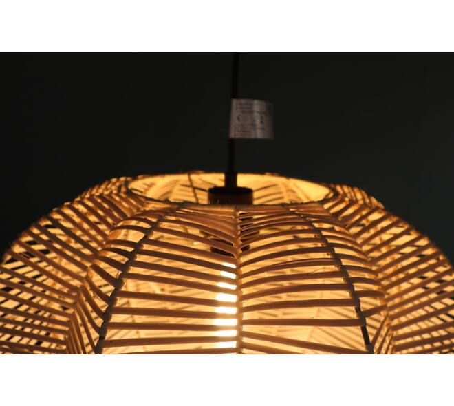 Ceiling light rattan 45x45x25cm