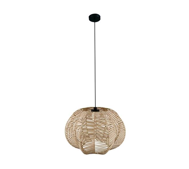 Ceiling light rattan 45x45x25cm