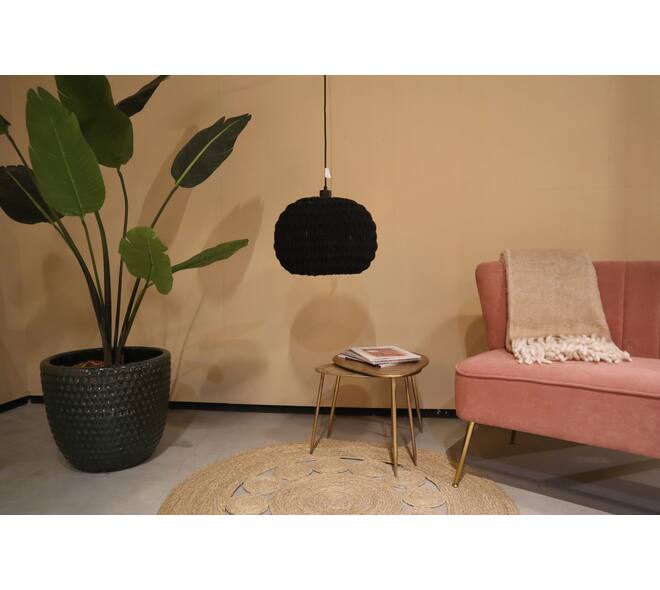 Ceiling light cotton 38x38x28cm