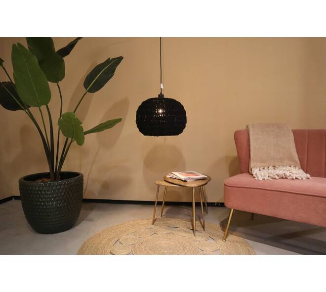Ceiling light cotton 38x38x28cm