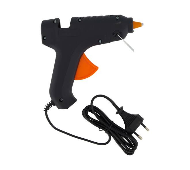 Glue gun maxi 40w 230-240V plastic 24x17x5cm - Natural