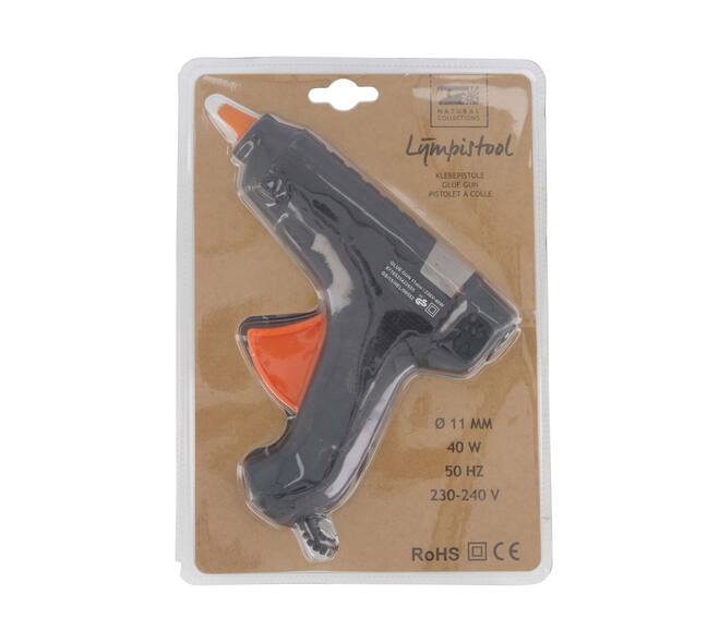 Glue gun maxi 40w 230-240V plastic 24x17x5cm - Natural