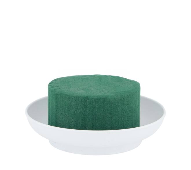 Bloemenfoam rond op schaal - Foam - 10x10x10cm - Natuurlijk