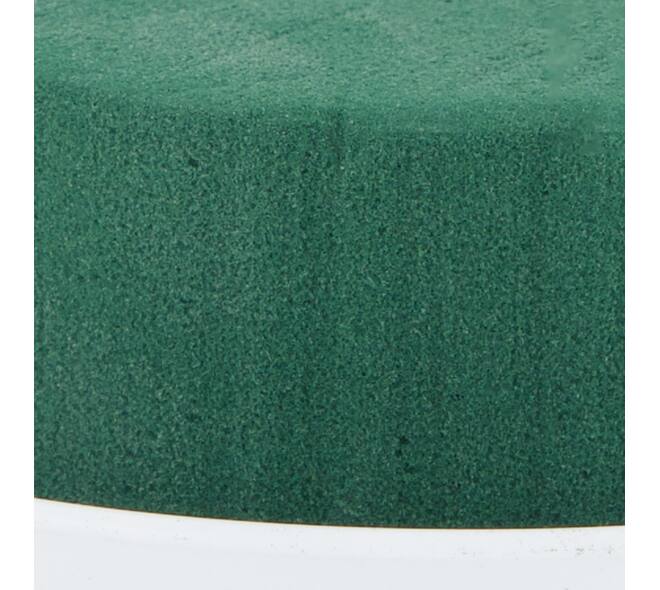 Bloemenfoam rond op schaal - Foam - 10x10x10cm - Natuurlijk