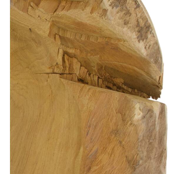 Bol - Bois de teck - 30x26x9cm - Naturel