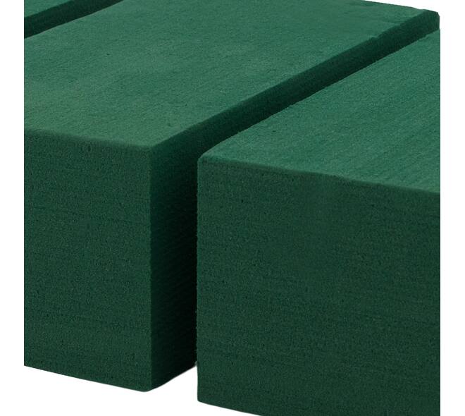Floral foam rectangular packed foam 20x10x8cm 3pc