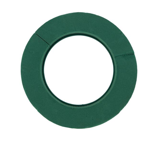 Floral foam ring packed foam 30x30x4cm - Natural