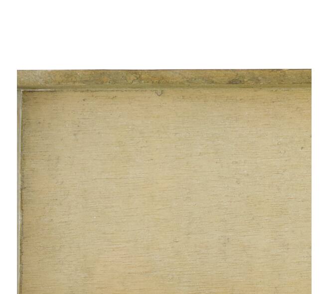 Tray rectangular fir wood 42x14x3cm