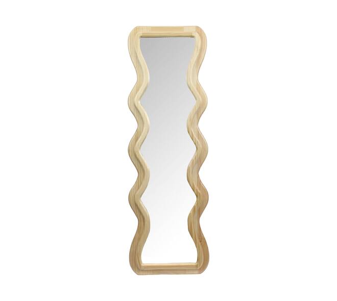 Mirror fir wood 118x3x38cm FSC 100%