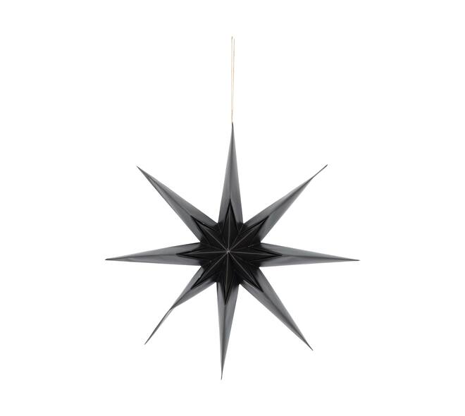 Hanger star wood print paper 60x19x60cm FSC mix 100%