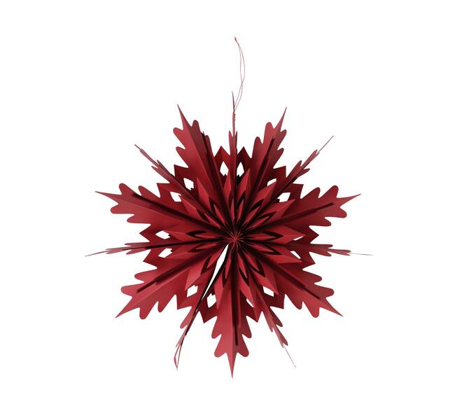 Hanger snowflake paper 60x14x60cm FSC Mix 100%