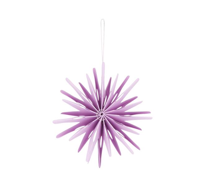 Hanger snowflake paper 15x4x15cm FSC Mix 100%