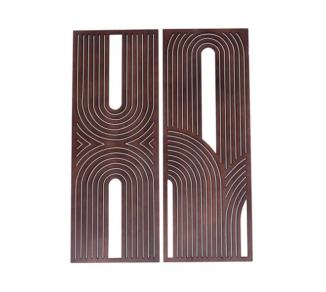 Wall art wood 29x1.6x78cm A/2 FSC 100%