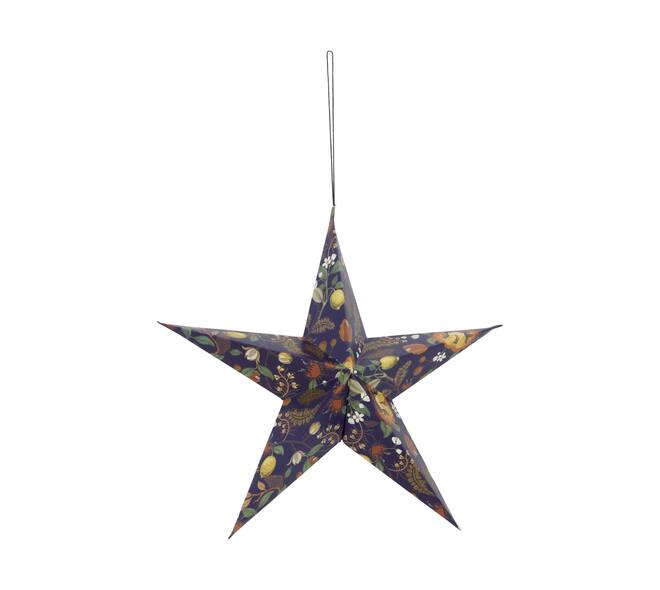 Hanger star paper 30x30x12.5cm FSC Mix 100%