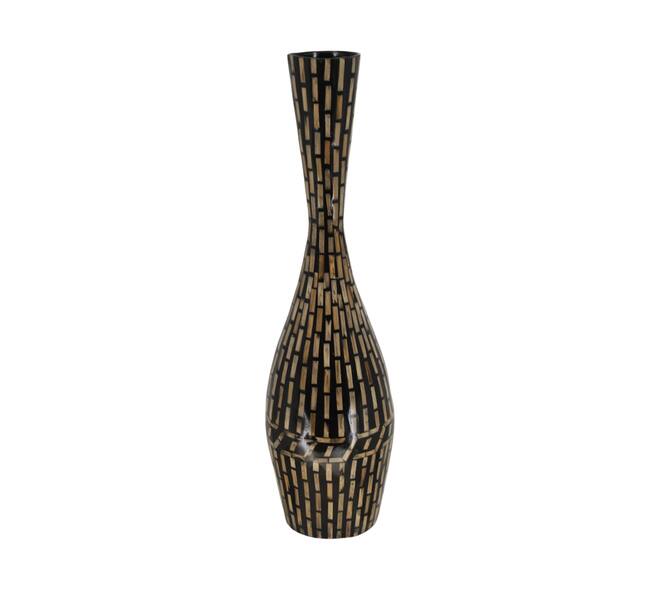 Vase bamboo 22x22x68cm FSC 100%